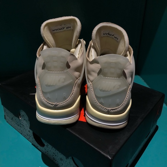 Jordan 4s Off Whites - Picture 2 of 4